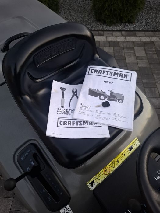 Traktorek Kosiarka CRAFTSMAN LT1000 Husqvarna B&S 15.5HP LED