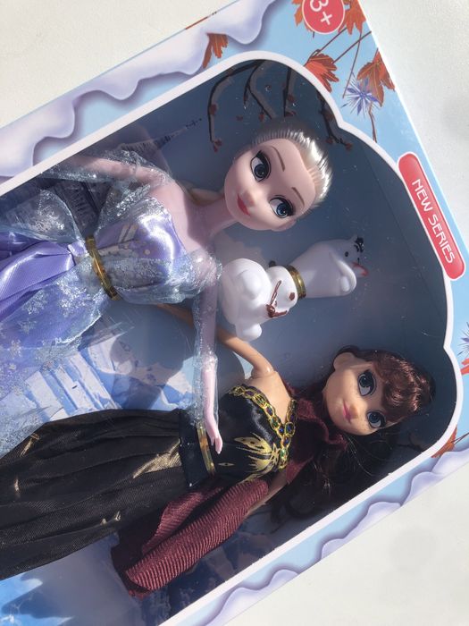 Lalki Frozen Kraina Lodu Elsa Ana zestaw lalek Nowe mega prezent