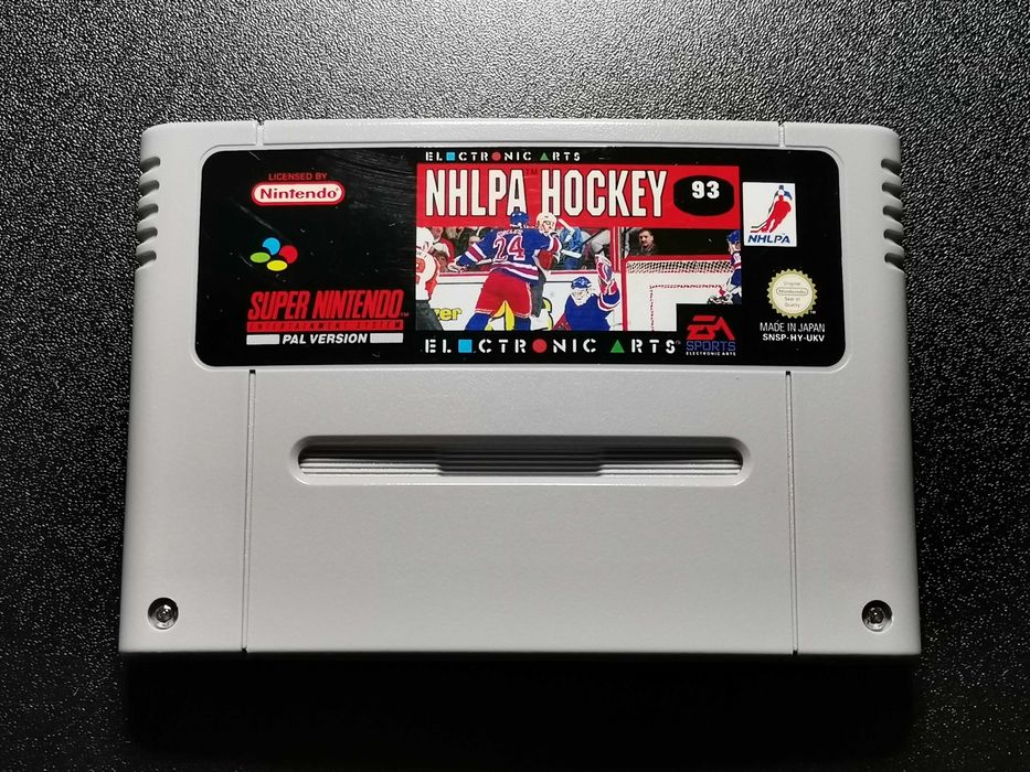 Super Nintendo NHLPA Hockey '93