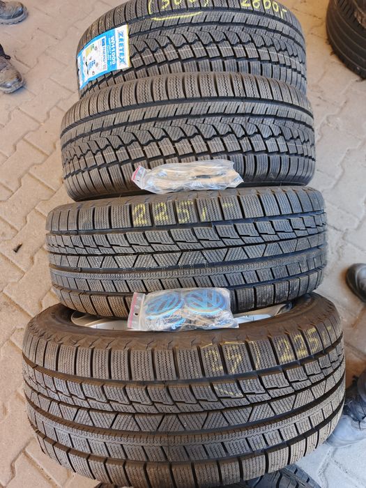 Nowe koła aluminiowe demo zimowe oryginał VW Nowe opony