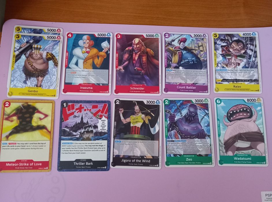 One piece card game 35 kart [EB01 oraz OP06]