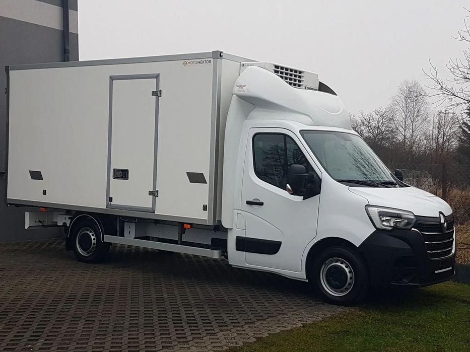 Renault MASTER 8EP CHŁODNIA MROŹNIA 4,22x2,10x2,01 IZOTERMA AGREGAT THERMO KING V-500 MAX GRZANIE ZASILANIE Z SILNIKA + ELEKTRYCZNE KRAJOWY  8EP Chłodnia Mroźnia 4,22x2,10x2,01 Izoterma Agregat Thermo King V-500