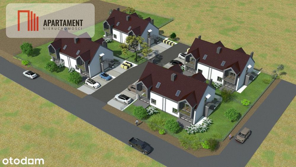 Nowe 3 pokojowe z ogródkiem / 7093 za m2