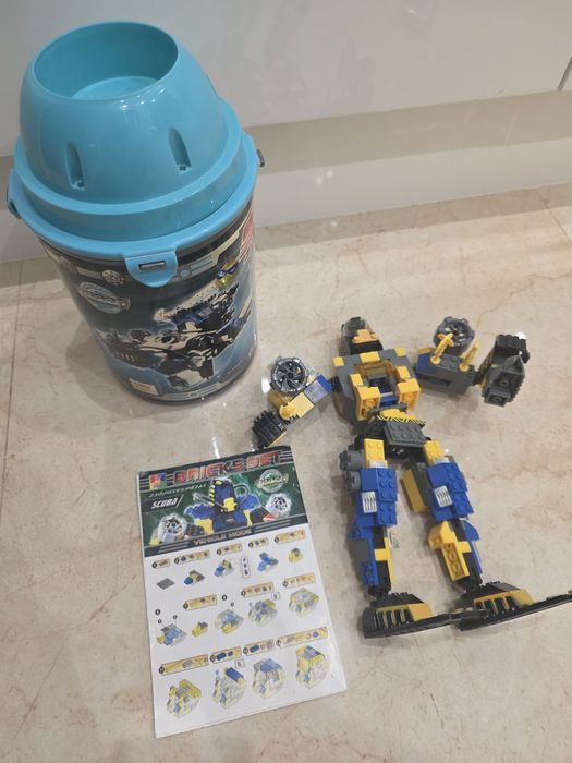Klocki ROBOT Transformers  kompatybilny z lego