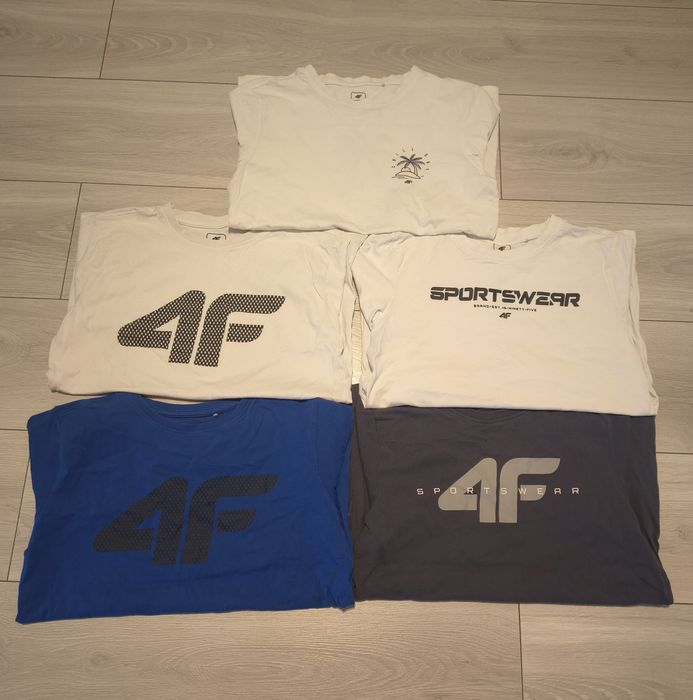 4f t-shirt t-shirty rozmiar 158
