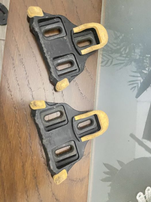 Clips para pedais SPD-SL SH11 ciclismo Amarelo SHIMANO usadas