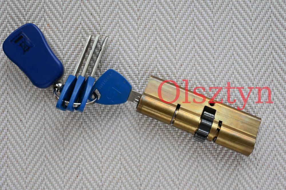 Wkładka z zębatką 40/55 Super Lock + brelok latarka LED