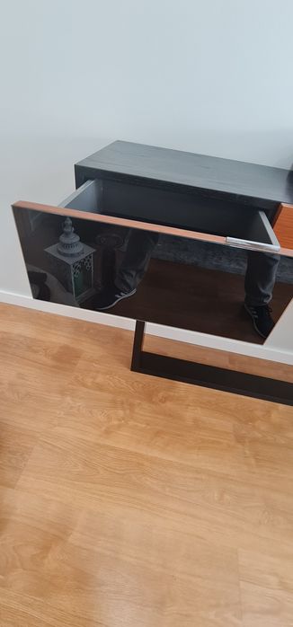 Móvel aparador wengué c/novo Moveme- hall entrada, quarto ou sala.