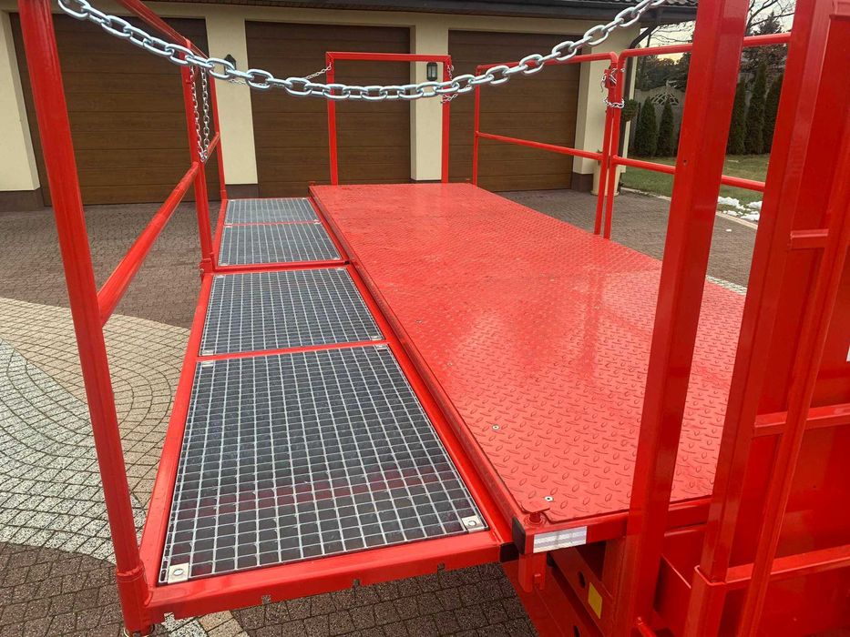 Platforma Sadownicza T031/2 Lisicki tandem 2-osiowa, dwa siłownik