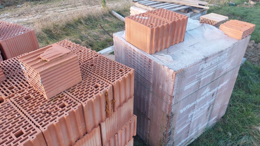 Pustaki ceramiczne Wienerberger P+W szlifowane 25 i 11.5 cm -tanio!