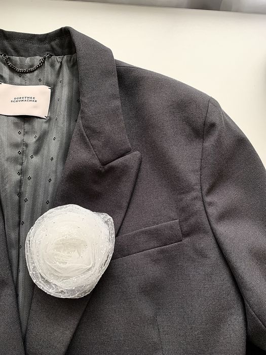 Брошка квітка брошь чокер