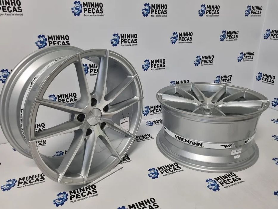 Jantes Veemann (V-FS25) em 18 Silver Machined (5x120)