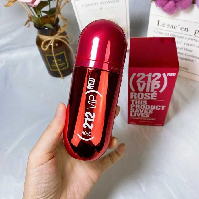 Carolina Helena 212 VIP red rose perfumy 80ML