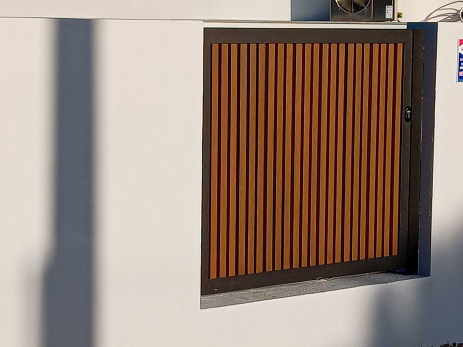 Réguas de compósito para decoração