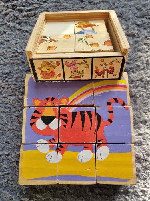 Puzzle drewniane 1-2 latka