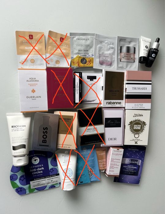 Zestaw kosmetyków , krem, perfum , serum