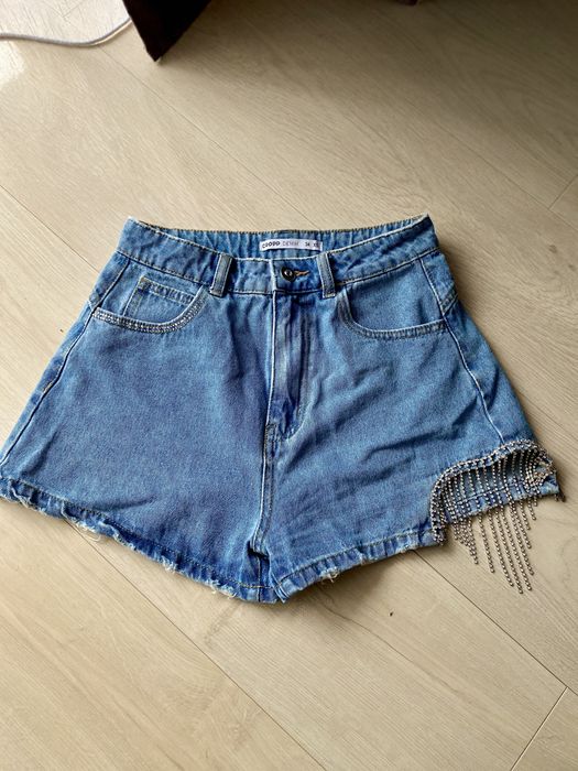 Джинсові Шорти міні від cropp xs