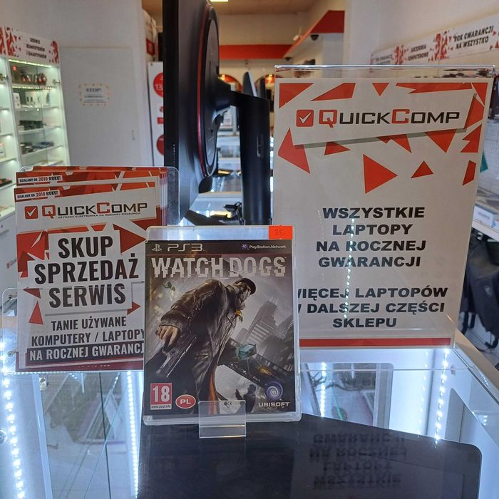 Gra PlayStation 3 PS3 Watch Dogs Gwarancja 1 Rok QUICK-COMP