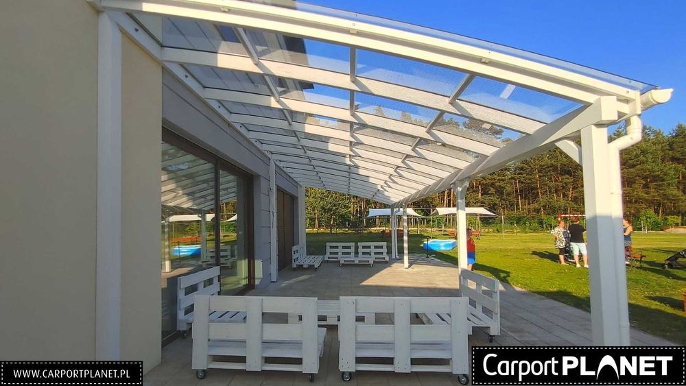 Pergola tarasowa zadaszenie tarasu