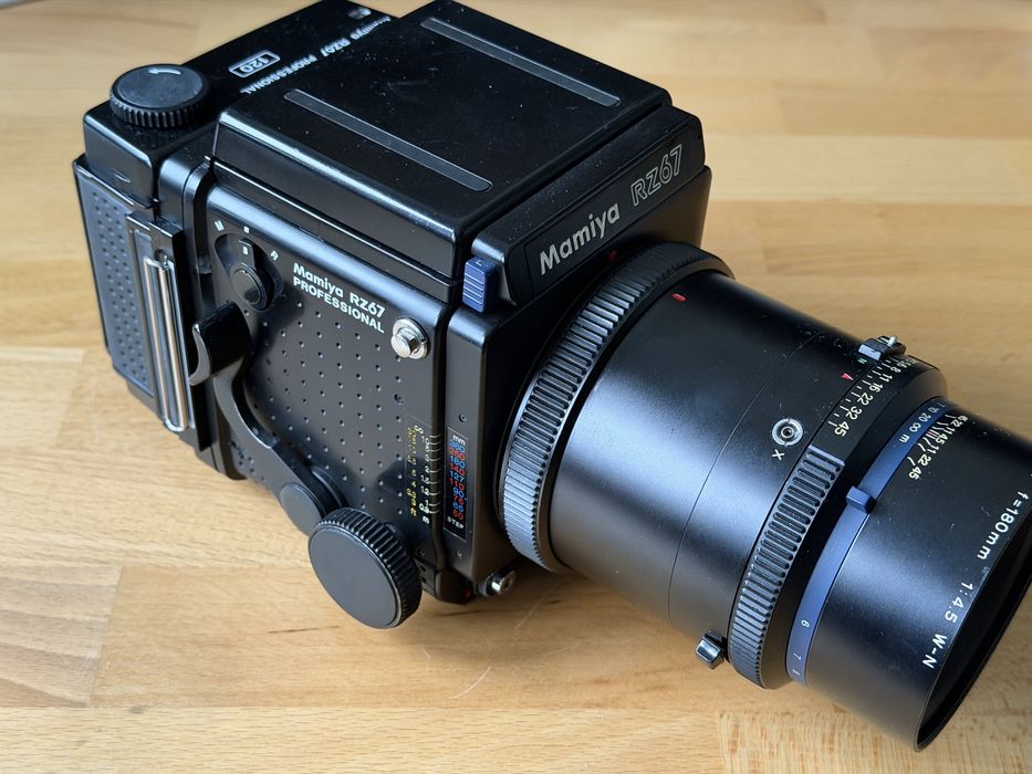 Mamiya RZ67 + Sekor Z 180 mm W-N + kaseta