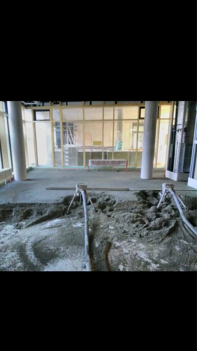 Стяжка підлоги, машиннним методом