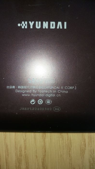 Планшет хюндай S800.