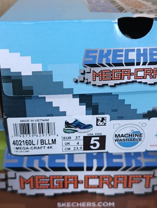 кросівки skechers Mega-Craft 4K розмір 37