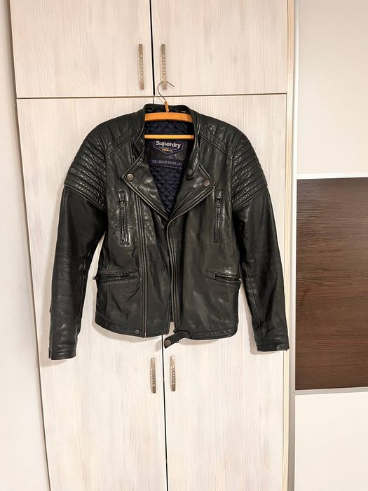Оригінальна легендарна шкіряна куртка від Superdry
