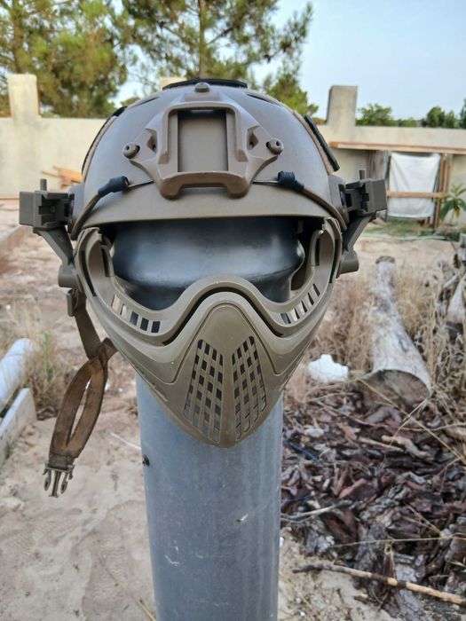 Capacete airsoft