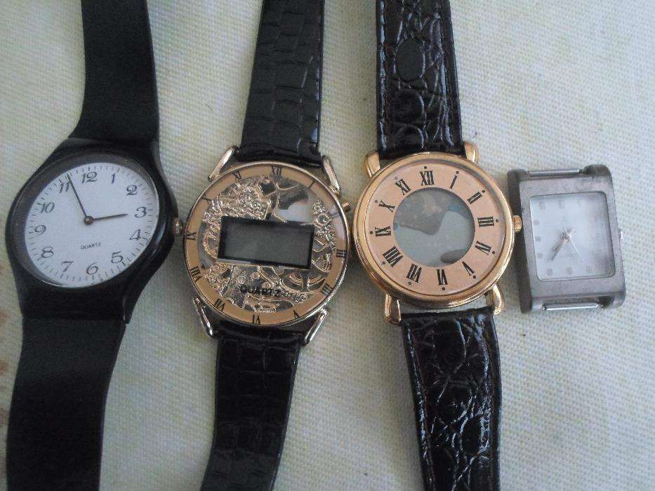 3 relógios de pulso