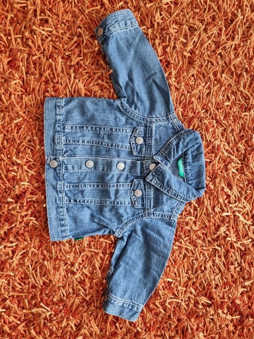 OFERTA PORTES - Casaco de Ganga da Benetton (6Meses)