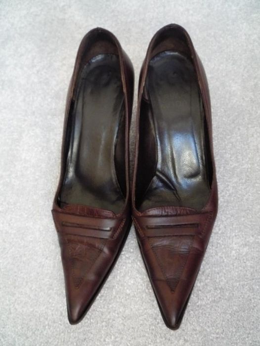 Szpilki damskie Vero Moda skóra rozm. 35
