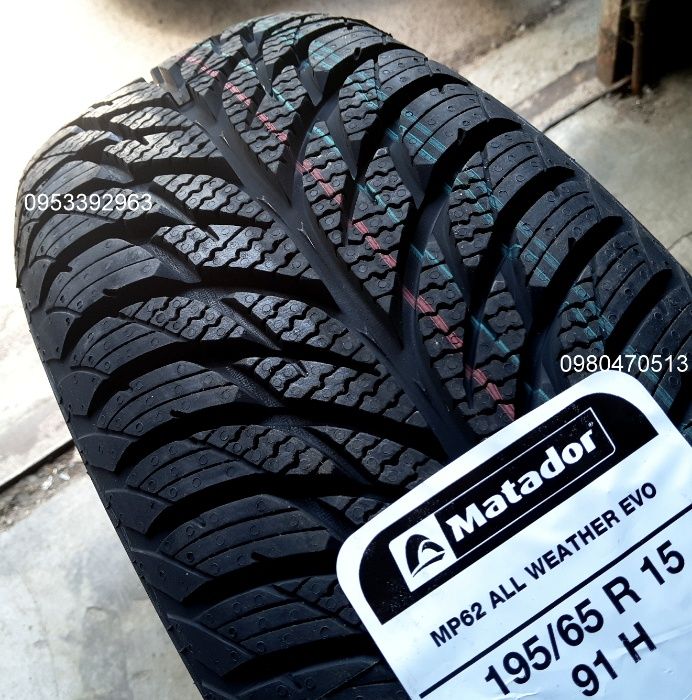 Шини Всесезонні 195/65 R15 Matador MP62 All Weather Evo