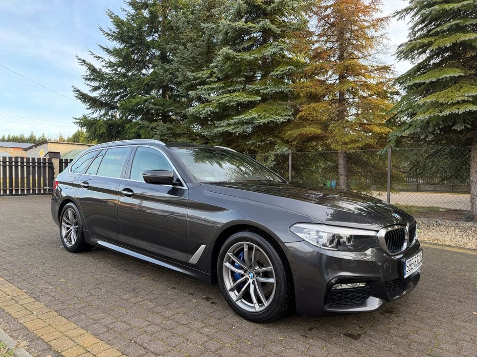 BMW Seria 5 Pierwszy właściciel - Salon PL, Bezwypadkowy, M-Pakiet Kamery 360