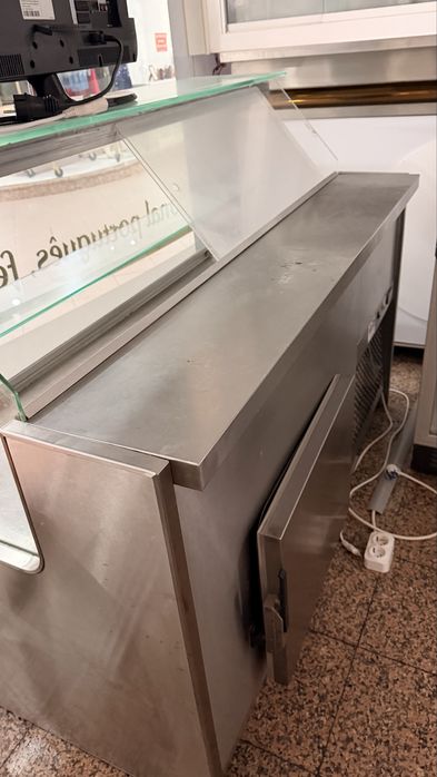 Balcão frigorífico vitrine