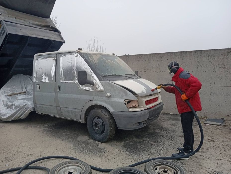 Піскоструменева очистка