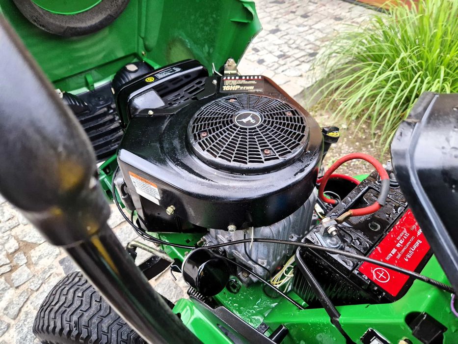 Traktorek kosiarka JOHN DEERE LTR 166 - po SERWISIE 16 KM V-ka!!