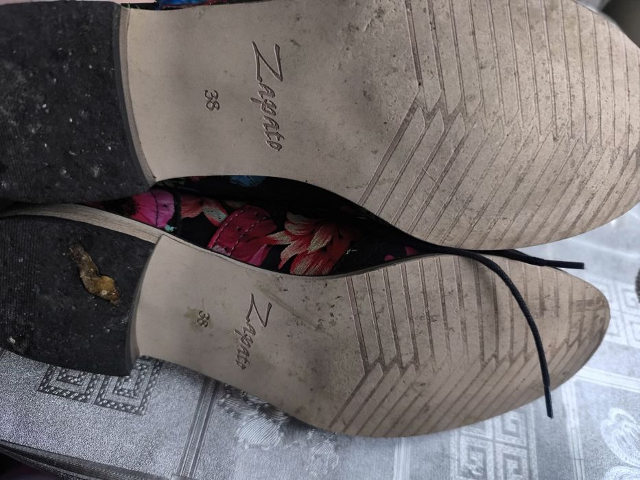 Piękne skórzane jazzówki damskie zapatto