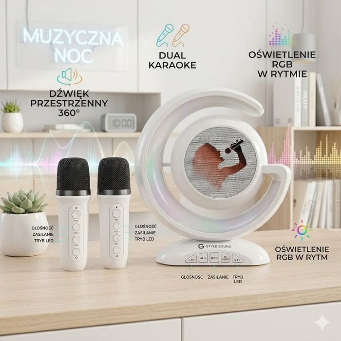 Głośnik bluetooth karaoke
