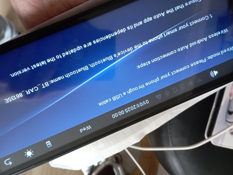 Розумний автомобільний монітор 10 дюймів, Android Auto, CarPlay, WiFi,