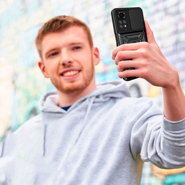 Etui Camshield Pro Do Xiaomi Redmi Note 11 / 11S Black