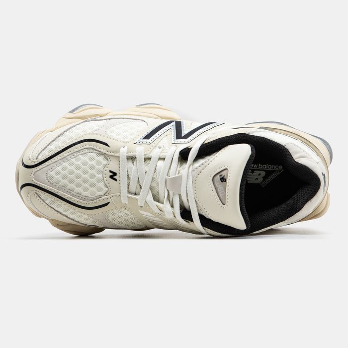 Кросівки Чоловічі Жіночі New Balance 9060 White Milk Black 36-45