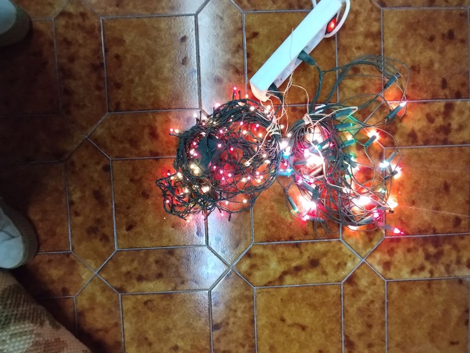 Conjunto de 3  luzes de Natal