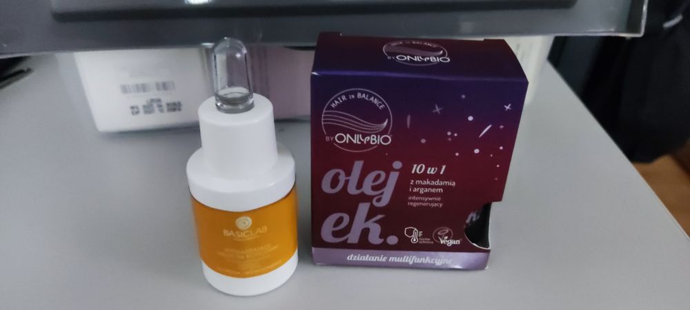 Serum BasicLab na końcówki + olejek OnlyBio