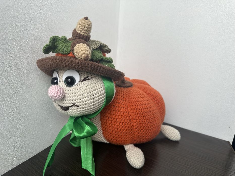 Вязана дитяча іграшка Черепаха Аха