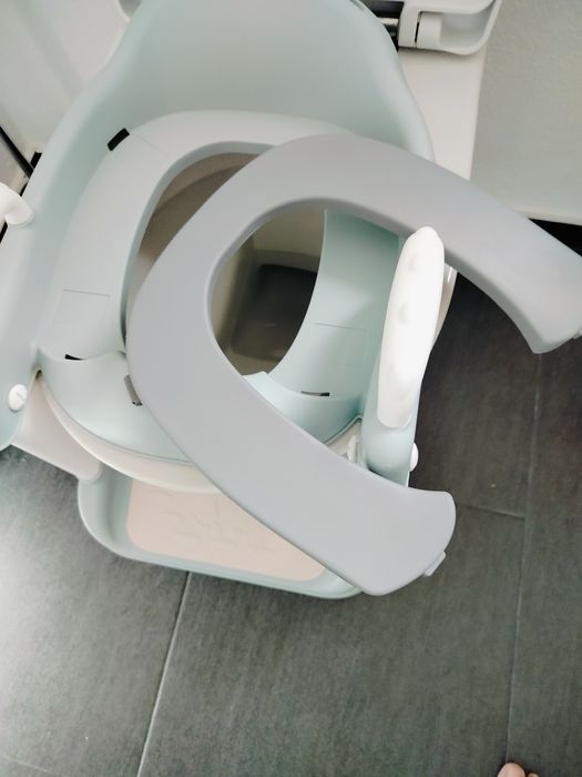 Дитяче складне сидіння на унітаз зі сходами та ручками