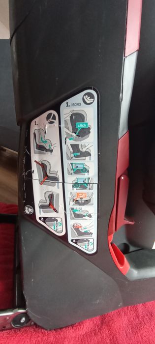 Fotelik Romer Britax safefix 9-18kg isofix