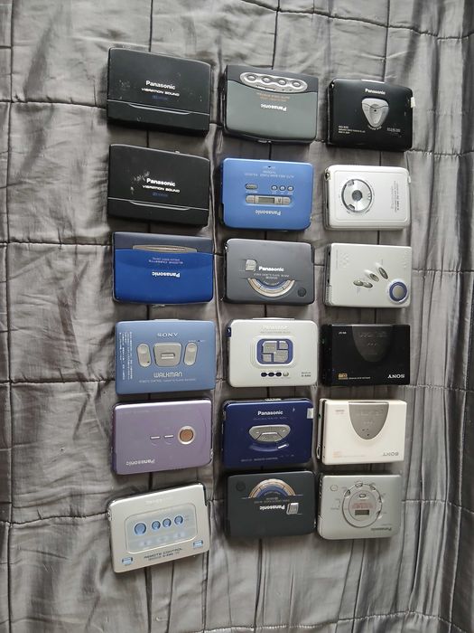 Panasonic Sony walkman magnetofon