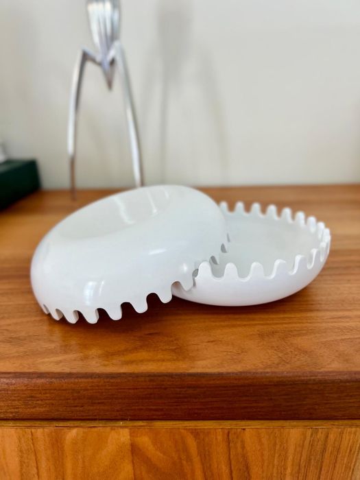 Cinzeiro branco design Fletcher