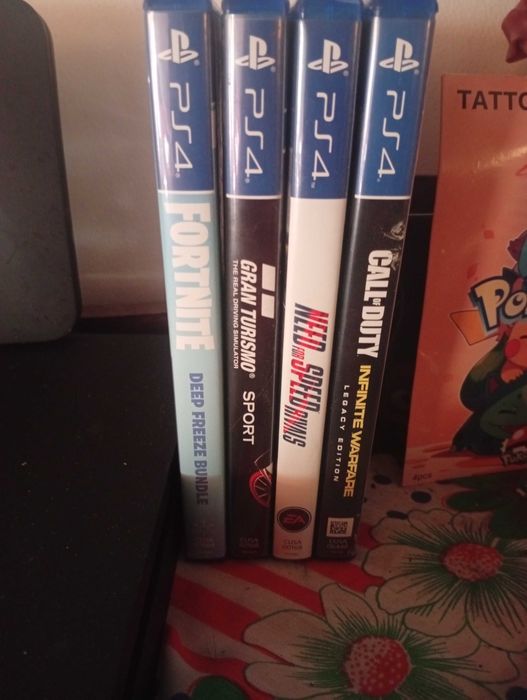 PS4 1 terá mais 4 jogos